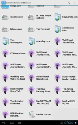 Economy, Finance and Business android App screenshot 0