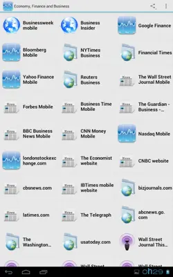 Economy, Finance and Business android App screenshot 1